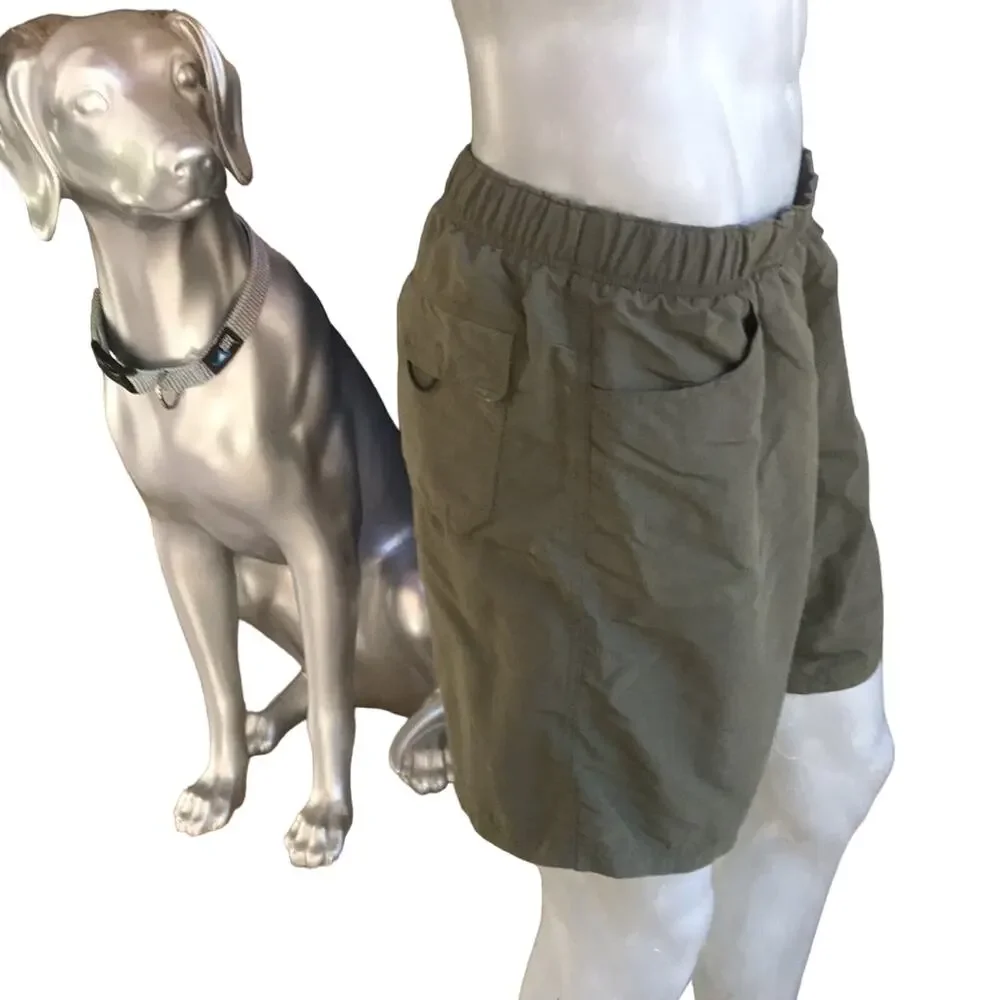 REI Green Nylon Hiking Shorts Men's Size Large